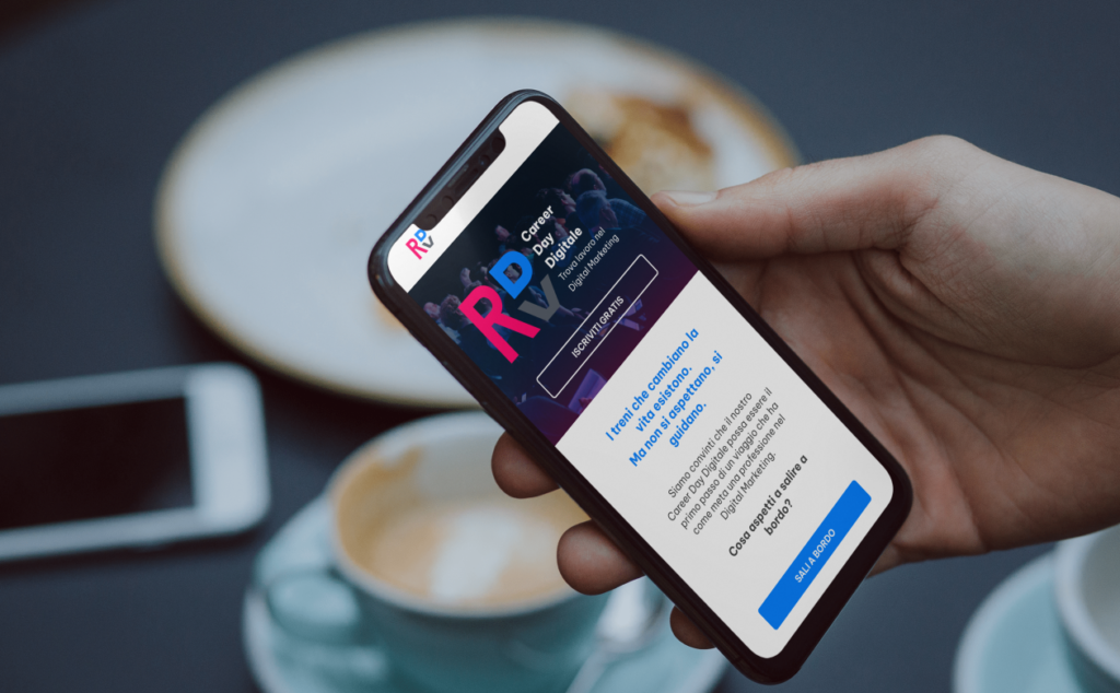 mockup-di-un-cellulare-che-mostra-landing-page-del-career-day-digitale